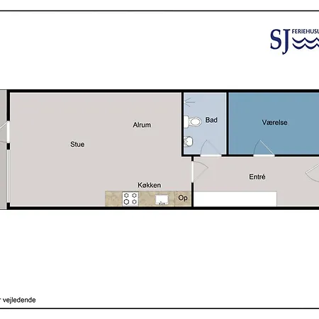 Appartement Enkel Indrettet Sj3204 Henne Strand